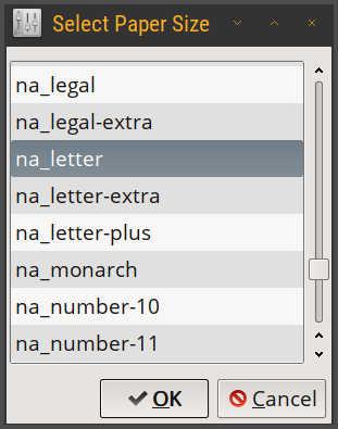 lepton-conf - select paper size