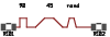 Example pcb before debumpify